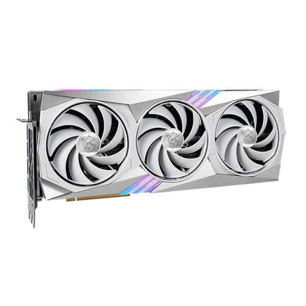 MSI RTX 4070 Ti Gaming X Trio White 12GB Gaming Graphics Card